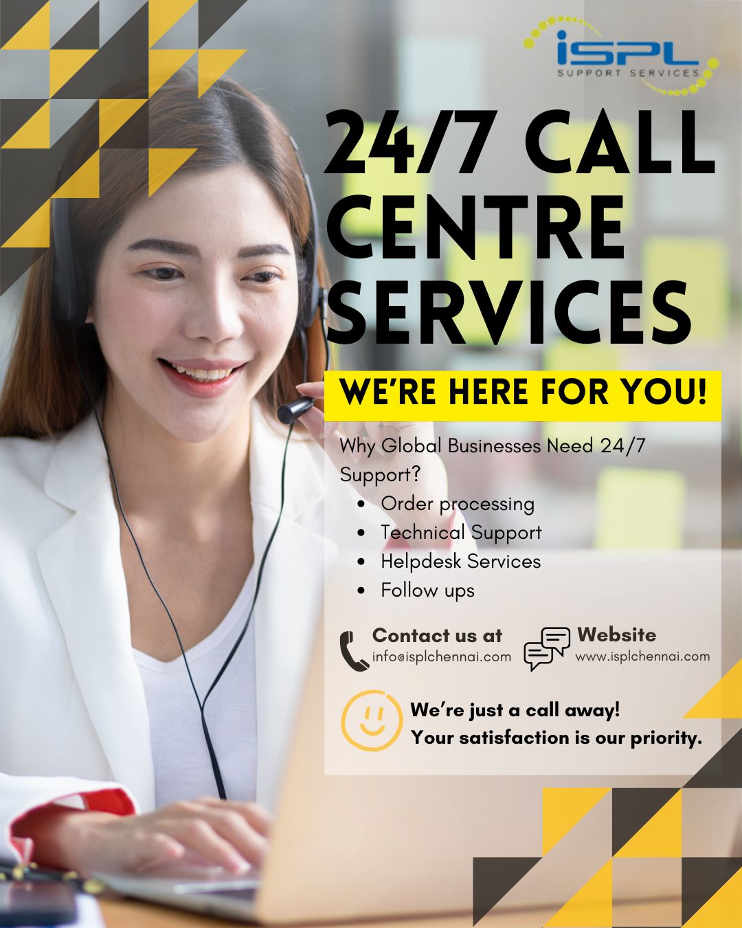 24/7 Call Centre Services: Why Global Businesses Need Them
